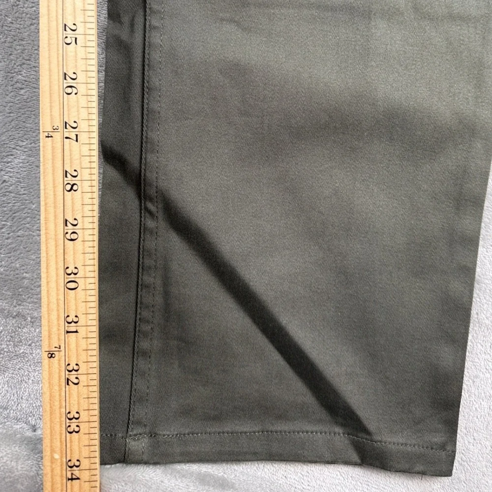 LRG Mens True Straight Fit Chino Pants Olive Green Size 40 NWT